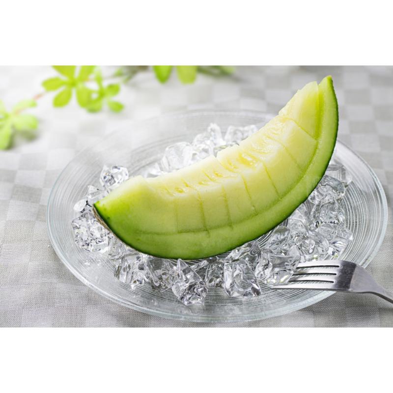 先行予約【2026年7月後半発送】【秀～優品】津軽平野のメロン 約7.5kg程度(青肉)【青森メロン】	