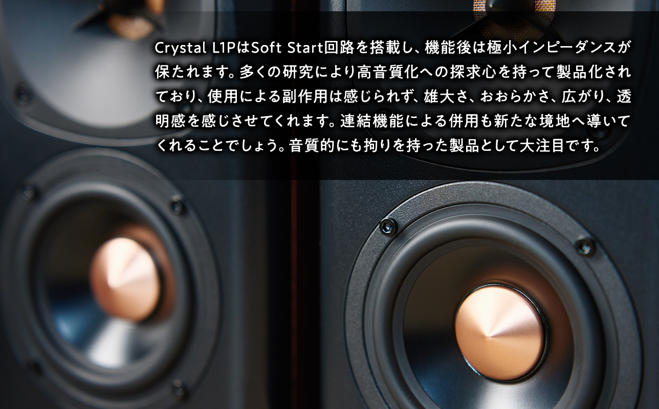 電源タップ Crystal L1P