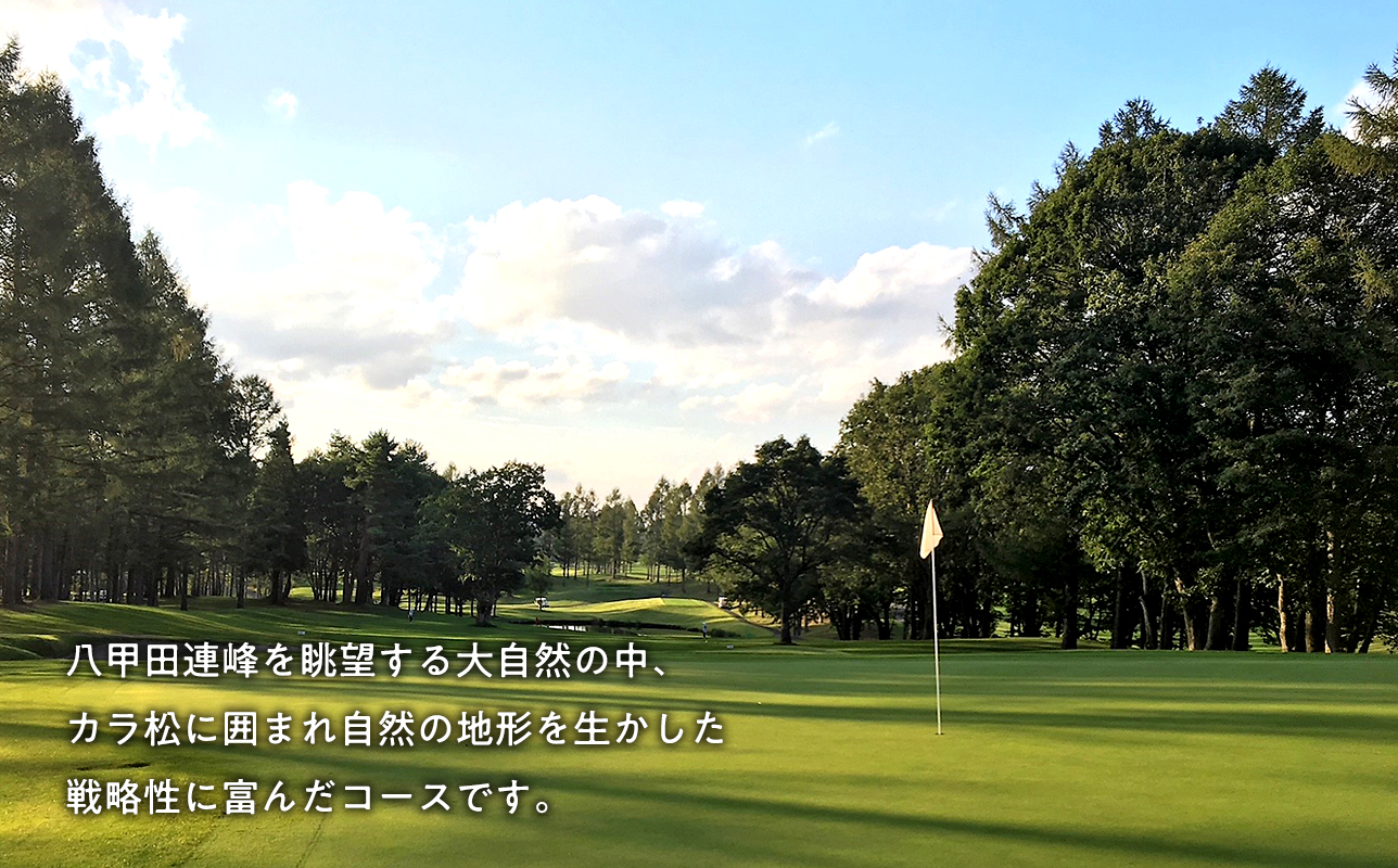 びわの平ゴルフ倶楽部　平日セルフプレー券