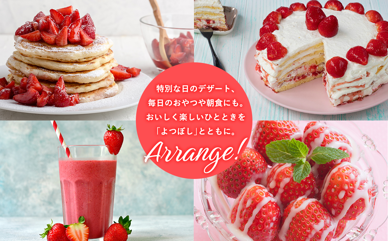 2025年産 いちご よつぼし 約200ｇ×4パック