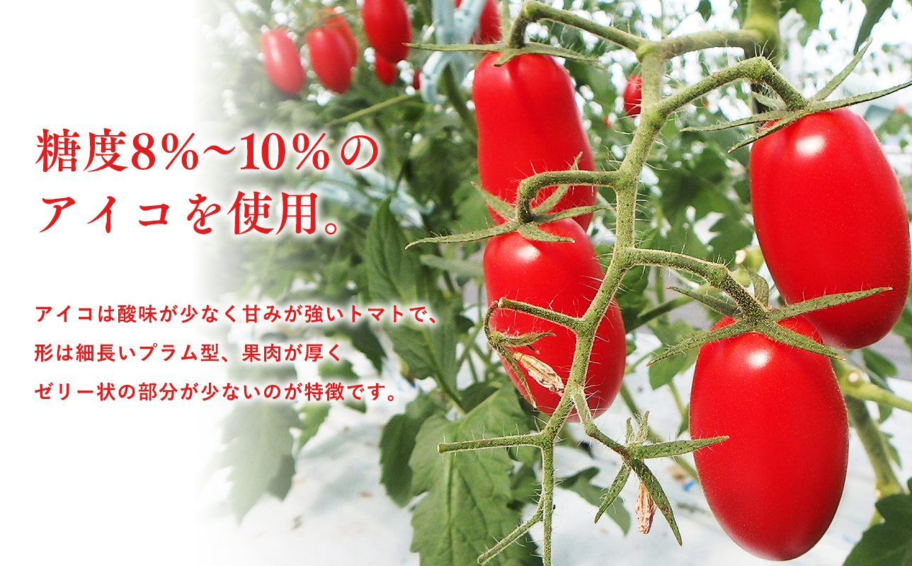 再生可能エネルギー生まれ 高糖度ミニトマトジュース500ml×3本