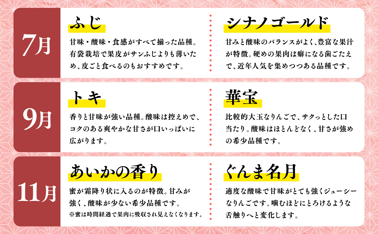 【7月発送開始】隔月配送　定期便3回　訳あり　家庭用　甚八りんご　３kg　【青森県 平川市 マルジンサンアップル】1月 3月 5月 7月 9月 11月 青森 青森県産 平川 りんご リンゴ 林檎 くだもの 果物 フルーツ [hi-0058-093-2025]