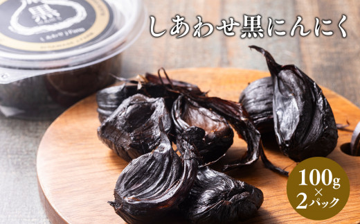 しあわせj-Farm しあわせ黒にんにく 100g×2P
