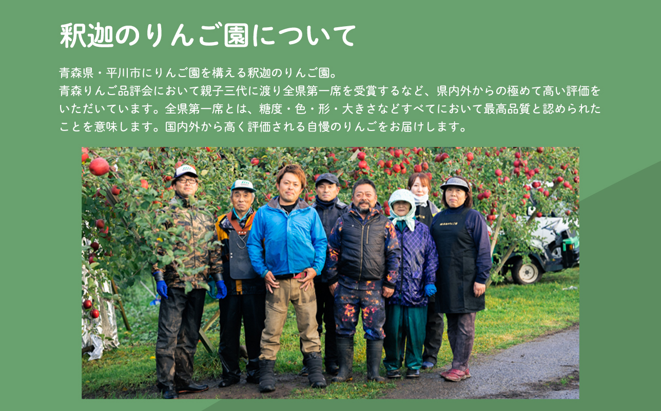【1月発送】 親子三代最高位のサンふじ約5kg【全国ふじコンテスト最高賞受賞農園・平川市広船産りんご】