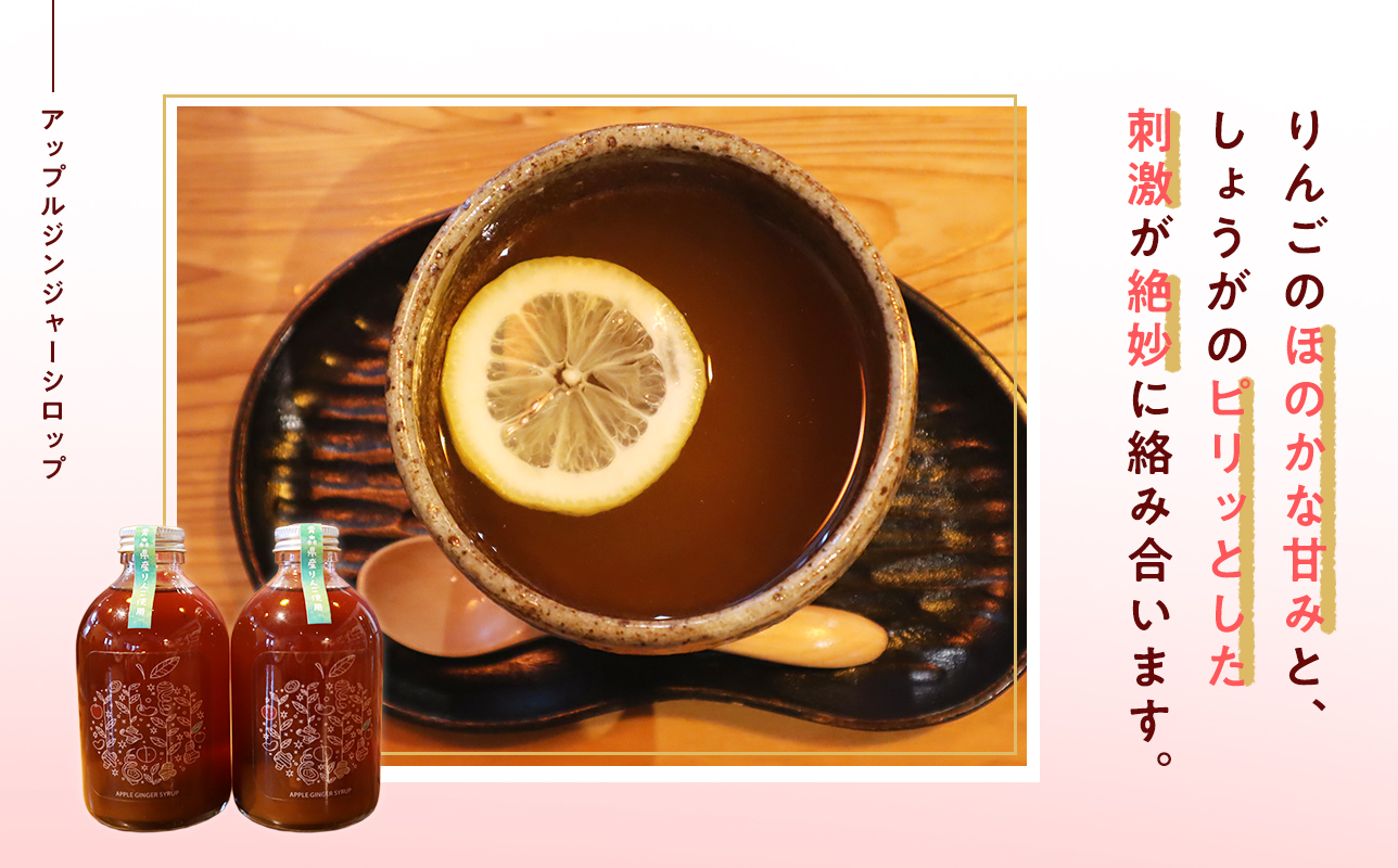 平川の名店『Huit Dubois』 人気商品詰め合わせB(アップルパイの素 赤×青セット×1,アップルジンジャーシロップ×3) 《hi-0065-003》