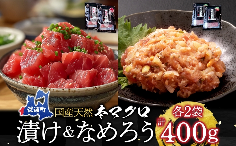 天然 本マグロ 漬け なめろう 2種セット 国産 本鮪 まぐろ マグロ クロマグロ 鮪 漬け丼 丼ぶり 海鮮丼 海鮮 魚介 贅沢 お取り寄せ 詰め合わせ グルメ 産地直送 送料無料 冷凍 あおもり海山 青森県 深浦町