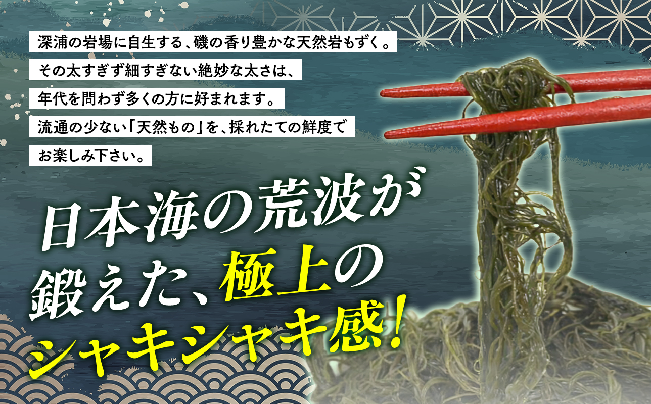 大船海産 湯通し岩もずく 200g 5袋 