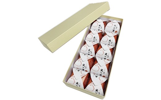 大の里（オオノサト） 10個入り 【アントルメ佐藤菓子店】 和菓子 詰め合わせ 個包装 青森県 藤崎町 銘菓 力士名由来  F41-0012
