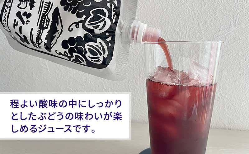 道の駅つるた オリジナル スチューベンジュース パウチパック 180g × 3パック ジュース ぶどう スチューベン パウチタイプ 青森県 鶴田町 