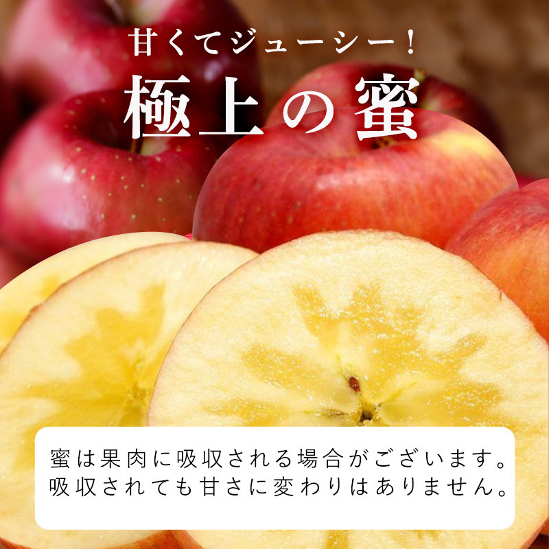 りんご 【12月・1月発送】 蜜入り 糖度13度以上  訳あり品 家庭用 葉とらず サンふじ 約 3kg 【 青森りんご 】 果物 フルーツ 産地直送 糖度測定 褐変 チェック 贈り物 年末 挨拶