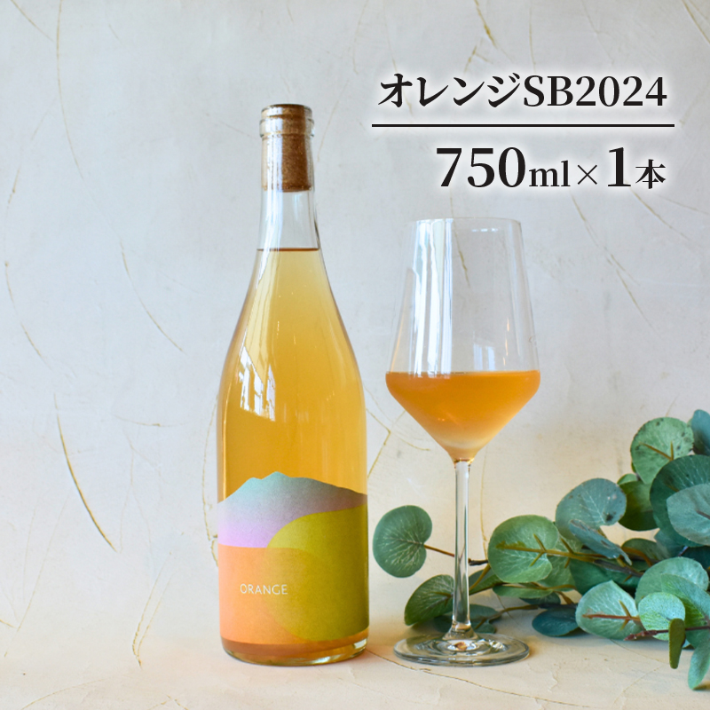 オレンジSB2024 お酒 ワイン 日本ワイン 果実酒 辛口 オレンジワイン 白ブドウ アルコール 青森県 鶴田町