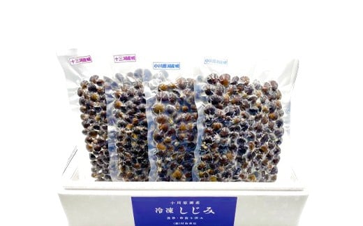 砂抜き済みで手間いらず！対島商店 活しじみ食べ比べセット【冷凍】（十三湖のしじみ500g×２・小川原湖のしじみ500g×2）　【02408-0166】