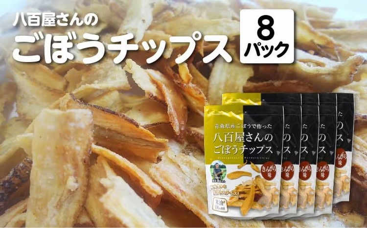 八百屋さんのごほうチップス　100g×8個　【02408-0137】