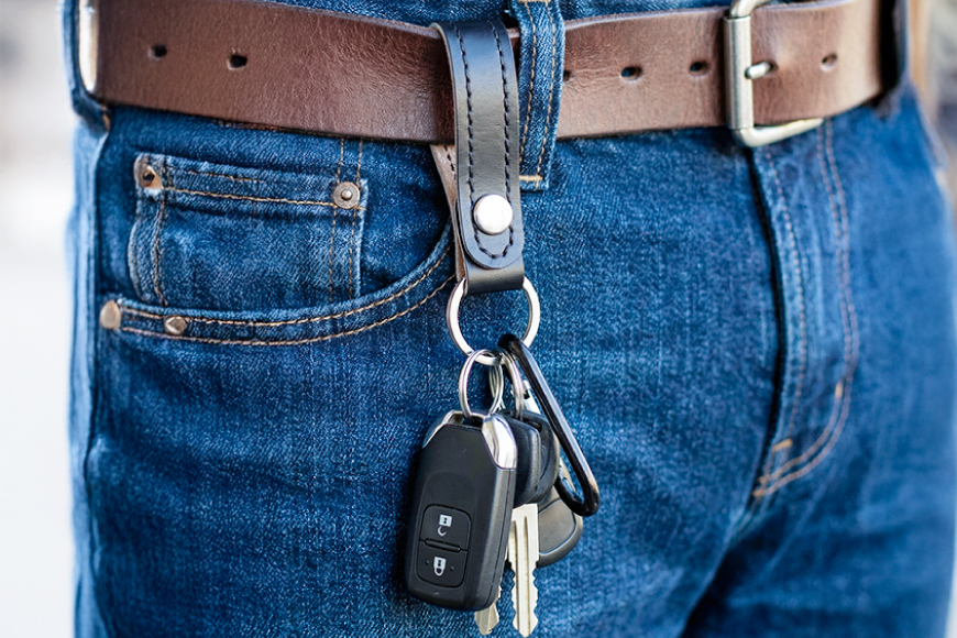 ランドセルリメイク ベルトループ キーホルダー [CBRO.m 青森県 おいらせ町 oi02ayo710008] 雑貨 ランドセル リメイク 卒業祝い 卒業記念 小学校 小学生 思い出