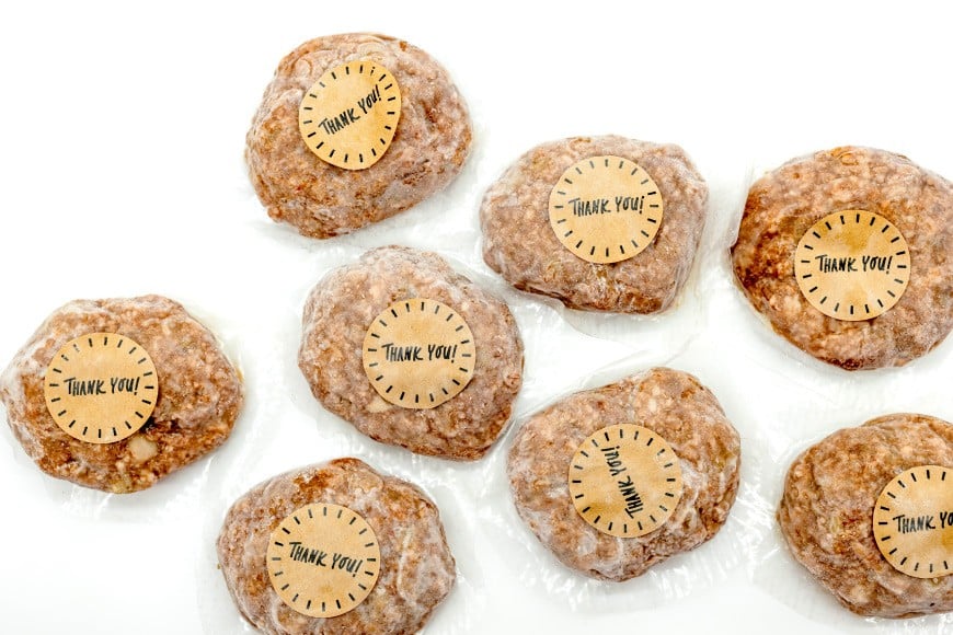 訳あり 自家製 ハンバーグ 100g×8個 計800g [肉工房たか 青森県 おいらせ町 oi02ayo670001] 肉 国産 加工品 豚肉 牛肉 不揃い 訳アリ 小分け 冷凍