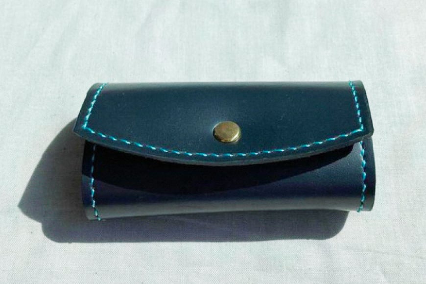 ランドセル リメイク 手作り 財布 キーケース キーホルダー 3点 セット [CBRO.m 青森県 おいらせ町 oi02ayo710003] ハンドメイド コインケース 長財布 折財布