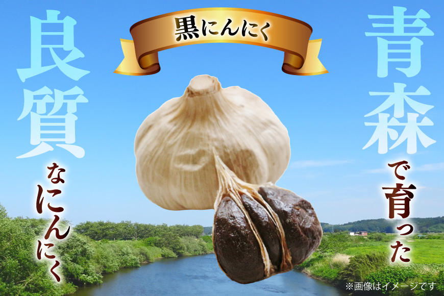 黒にんにく Lサイズ 6玉 化粧箱入 [柏崎青果 青森県 おいらせ町 oi02ayo620003] 青森 黒 にんにく 黒ニンニク ニンニク バラ 個包装