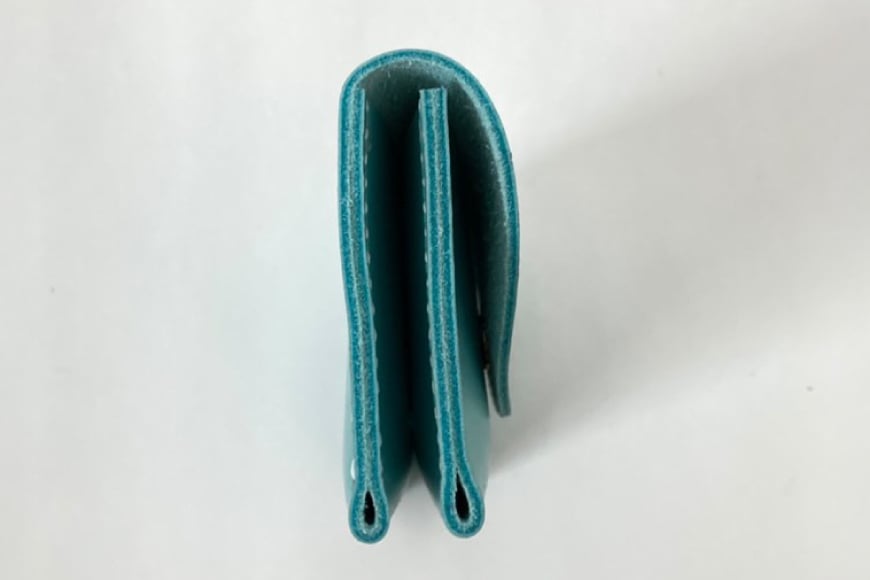 牛革 ケース 手作り マルチケース 1個 おいらせブルー [CBRO.m 青森県 おいらせ町 oi02ayo710000] ブルー 財布 コインケース カードケース 小物入れ ハンドメイド