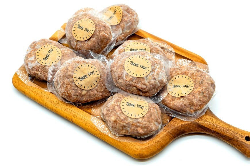 訳あり 自家製 ハンバーグ 100g×8個 計800g [肉工房たか 青森県 おいらせ町 oi02ayo670001] 肉 国産 加工品 豚肉 牛肉 不揃い 訳アリ 小分け 冷凍