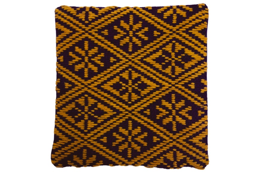 コースター 南部菱刺しコースター 5枚 セット [アトリエ縹 おいらせ工房 青森県 おいらせ町 oi02ayo760000] おしゃれ 和風 南部菱刺し 刺し子 菱刺し