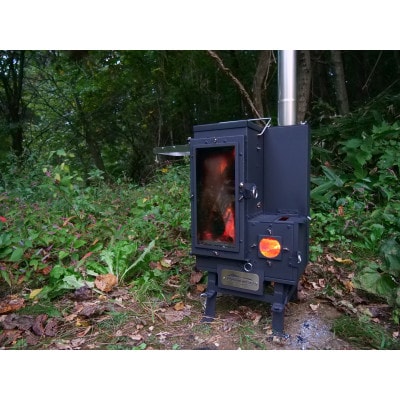 フェニックスライズの薪ストーブ「シン・不死鳥Jr.(ペレットボックスセット)」【配送不可地域：離島・沖縄県】【1229683】