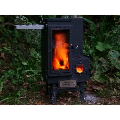 フェニックスライズの薪ストーブ「シン・不死鳥Jr.(ペレットボックスセット)」【配送不可地域：離島・沖縄県】【1229683】