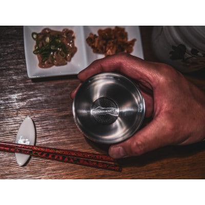 フェニックスライズのぐい呑み「だるま(ロゴ)」【配送不可地域：離島・沖縄県】【1666687】