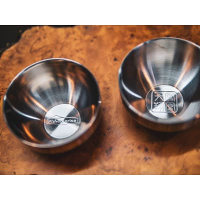 フェニックスライズのぐい呑み「だるま(ロゴ)」【配送不可地域：離島・沖縄県】【1666687】