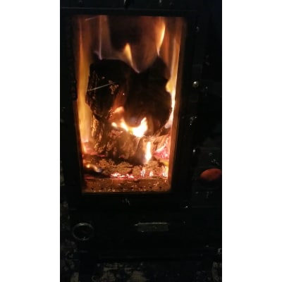 フェニックスライズの薪ストーブ「不死鳥ワイドタイプ(ペレットボックスセット)」【配送不可地域：離島・沖縄県】【1229681】