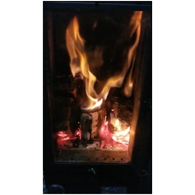 フェニックスライズの薪ストーブ「不死鳥ワイドタイプ(ペレットボックスセット)」【配送不可地域：離島・沖縄県】【1229681】