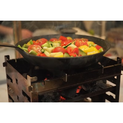 フェニックスライズのフライパン「直火フライパン[深型・一体タイプ]」【配送不可地域：離島・沖縄県】【1217976】