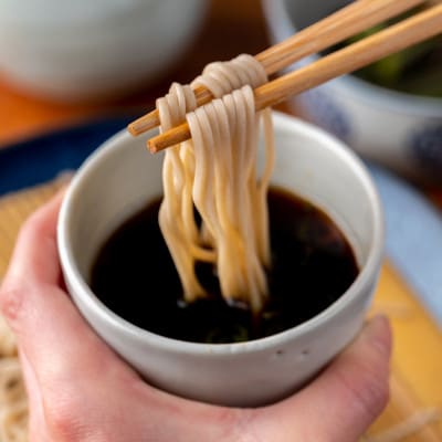 【R4農林水産大臣賞受賞】西わらび入り蕎麦　2人前×5袋【1591582】