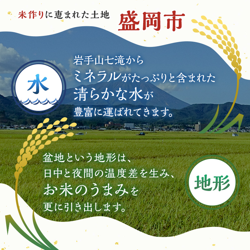 米 定期便 3ヶ月 あきたこまち 無洗米 5kg お米 精米 白米 こめ コメ おこめ ごはん お米マイスター 推奨 ブランド米 常温 国産 岩手県 岩手 盛岡市産 定期 お楽しみ 3回