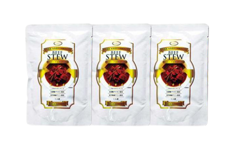 短角和牛 本格ディナー ビーフシチュー 3個セット 岩手県産 短角牛 牛肉 和牛 シチュー レトルト食品 惣菜 常温保存 備蓄用 非常食 保存食 簡単調理 温めるだけ 時短 やわらかい 旨味 本格的 洋食 おかず 昼食 岩手県 盛岡市 東北 岩手 盛岡 株式会社カナンフーズ