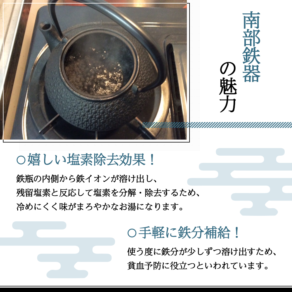 鉄瓶 兼用 急須 南部鉄器 5型新亀甲 キッチン用品 キッチン 日用品 調理器具 鉄分 鉄 お茶 岩手県盛岡市 
