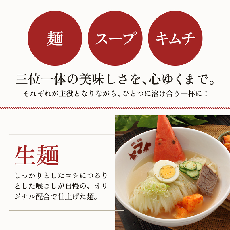 ヤマト 三大麺 セット 詰め合わせ 焼肉冷麵ヤマト 冷麺 温麺 塩温麺 各2食 化粧箱入り 盛岡冷麺 スープ カクテキ 盛岡三大麺 焼肉屋 生麺 麺 麺類 辛麺 ピリ辛 牛骨スープ 牛骨 惣菜 昼食 夜食 夕食 岩手 岩手県 盛岡市