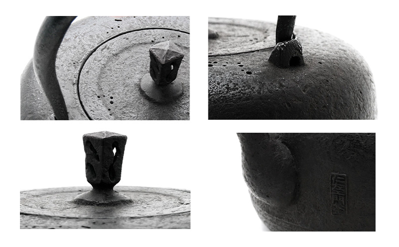 【南部鉄器】高銅羅形鉄瓶(たかどらがたてつびん) 仁左衛門釜 1.3L 鉄瓶 やかん 急須 伝統工芸品 最高級品 プレゼント 観賞用 岩手県 盛岡市 御釜屋 砂鉄製 鉄分 健康増進 鉄分摂取 お茶 美味しい 直火OK IHヒーター 錆びにくい 漆