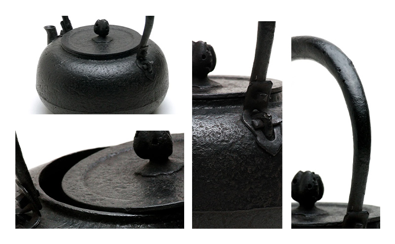 【南部鉄器】柚子形鉄瓶(ゆずがたてつびん) 仁左衛門釜 1.7L 鉄瓶 やかん 急須 伝統工芸品 最高級品 お祝い プレゼント 観賞用 岩手県 盛岡市 御釜屋 砂鉄製 鉄分 健康増進 鉄分摂取 お茶 美味しい 直火OK 錆びにくい