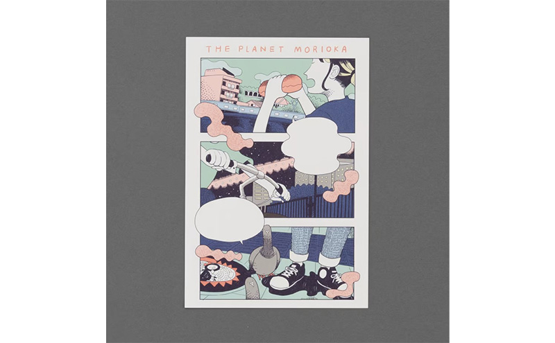 盛岡という星で オリジナルポストカードセット 文具 文房具 ポストカード オリジナル 岩手 盛岡