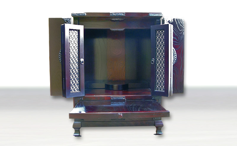 岩谷堂箪笥 角丸猫脚仏壇  伝統工芸品 インテリア おしゃれ 工芸品 民芸品 岩手 岩手県 盛岡市