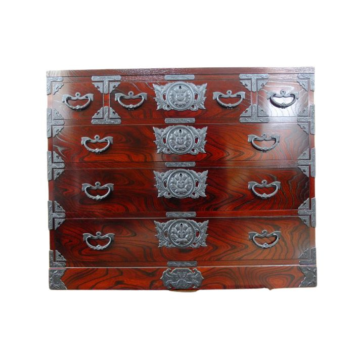 岩谷堂箪笥 3.5尺上小抽箪笥 1台 伝統工芸品 家具 インテリア 箪笥 タンス チェスト 和家具 和モダン 収納 木製 漆 南部鉄器金具 職人 手作り 逸品 高級家具 リビング 応接室 盛岡名産 欅 ケヤキ 日本製 整理 引き出し 整理整頓 伝統 岩手県 盛岡市 東北 岩手 盛岡 有限会社 中千家具製作所