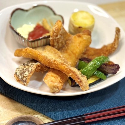 「かれいの唐揚げ」を得意料理にするセット 150g×1袋 (5〜7切入)【配送不可地域：離島】【1715301】