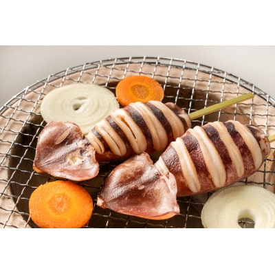 いか串(ボイルイカ串)10本(約1.0kg)　イカ焼きやBBQに!【配送不可地域：離島】【1731280】