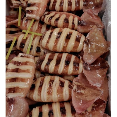 いか串(ボイルイカ串)30本(約3kg)　イカ焼きやBBQに!【配送不可地域：離島】【1731281】
