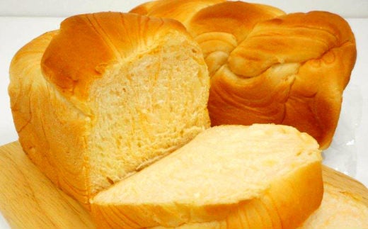 岩手県産小麦「銀河のちから」使用　ロングライフパン内麦デニッシュ食パン チーズ（６個） 【687】