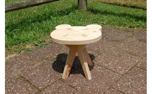木製イス 《はな》 OTOMO STOOL mini 【1778-4】