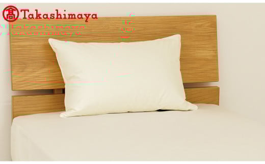 〈富士新幸〉43×63cm ダウンピロー　ポーランドホワイトグース ダウン90%（450g）【高島屋選定品】 【1793】