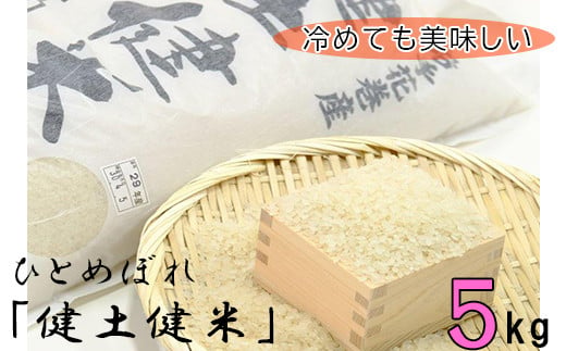 岩手花巻産「健土健米」ひとめぼれ5kg 【051】