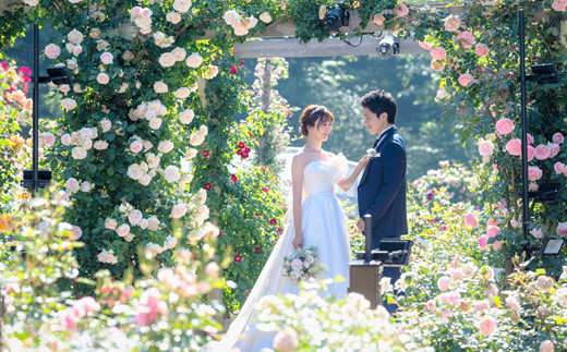 花巻温泉　宿泊付きフォトウエディング利用券 【858】