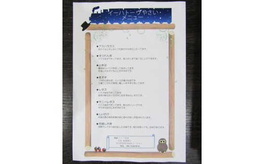 【定期便12ヶ月】イーハトーヴ野菜A お試しセット6品～ 【295】